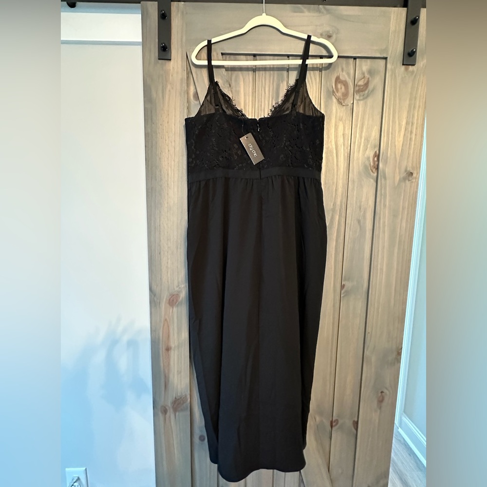 NWT City Chic black formal dress size 18 M